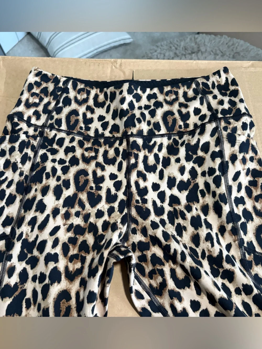 Victoria’s Secret Leopard Print High-Waist Leggings - Women's Active Pants